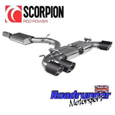 Scorpion Audi S3 8Y Auspuffanlage Sportback Resonanzventil Carbon SAU093CF