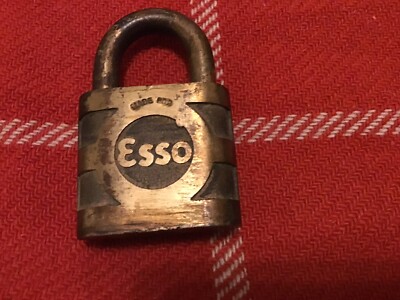Esso Lock LOCK COLLECTORS ESSO and YALE | eBay