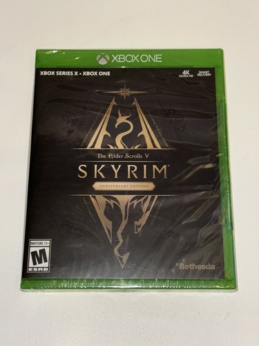 The Elder Scrolls V Skyrim Anniversary Edition Xbox Series X One New ...