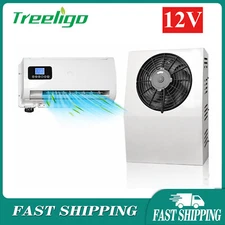 12V  Truck Cab Kits Split Air Conditioner For Semi Trucks Bus RV Caravan Vehicle