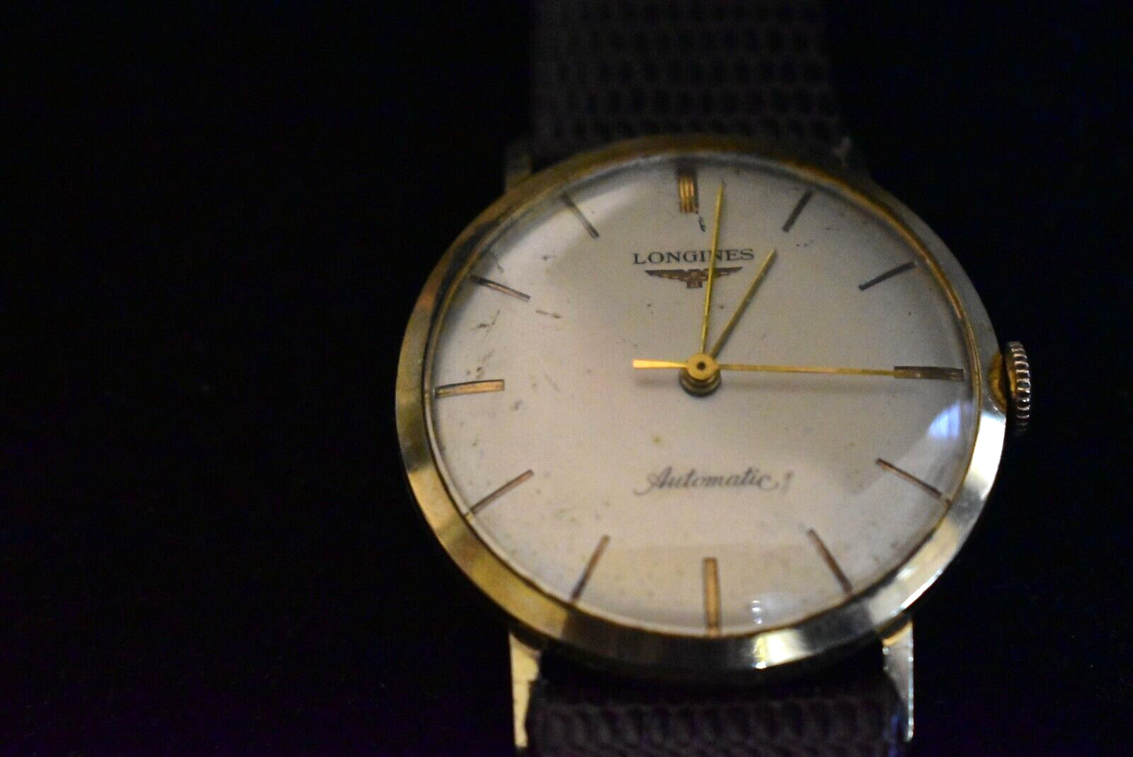 LONGINES 14K SOLID GOLD AUTOMATIC WINDING  MENS W… - image 3