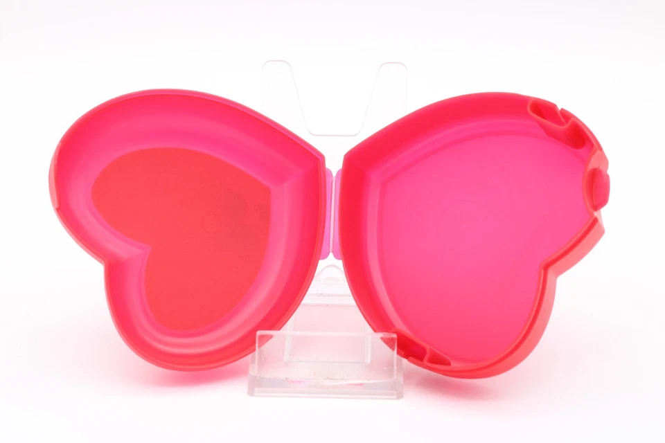 Tupperware Lunchbox Snackbehälter Herzform Rose Hologramm Nr. 5187A-1 - Bild 4 von 4