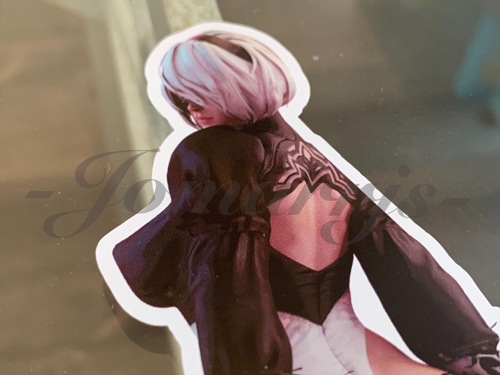 Nier: Automata 2B Anime Game JDM Decal Sticker 005 Anime Stickery