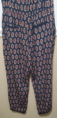 ANTHROPOLOGIE LILKA ~ 'Samedi' Geometric Cropped Romper Jumpsuit NWT Size Small - Picture 6 of 8