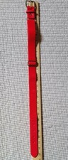 Youth Elastic Baseball Belt Red Size: OS