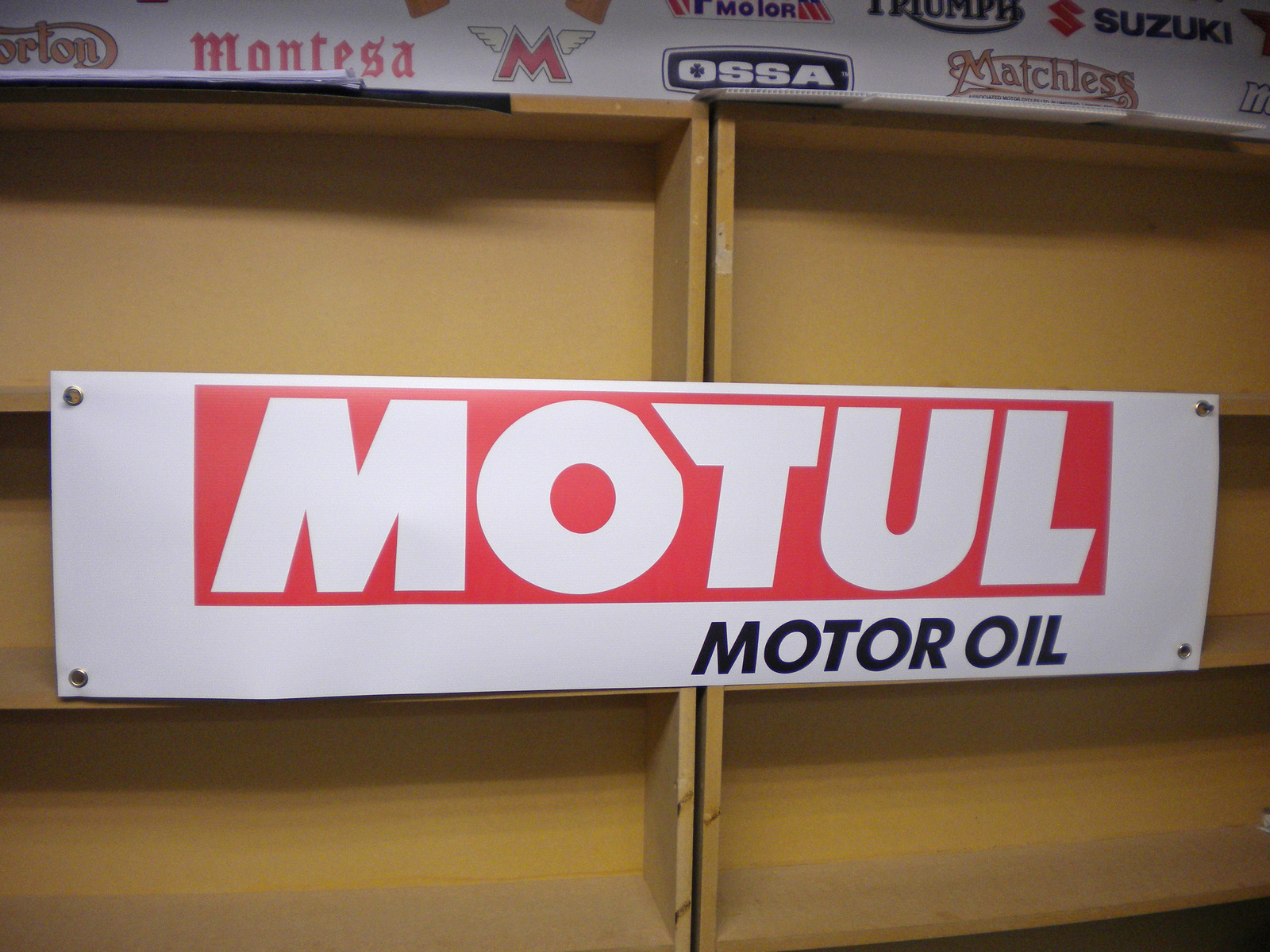 Motul Motor Oil Banner garage advertising Printed pvc sign eBay