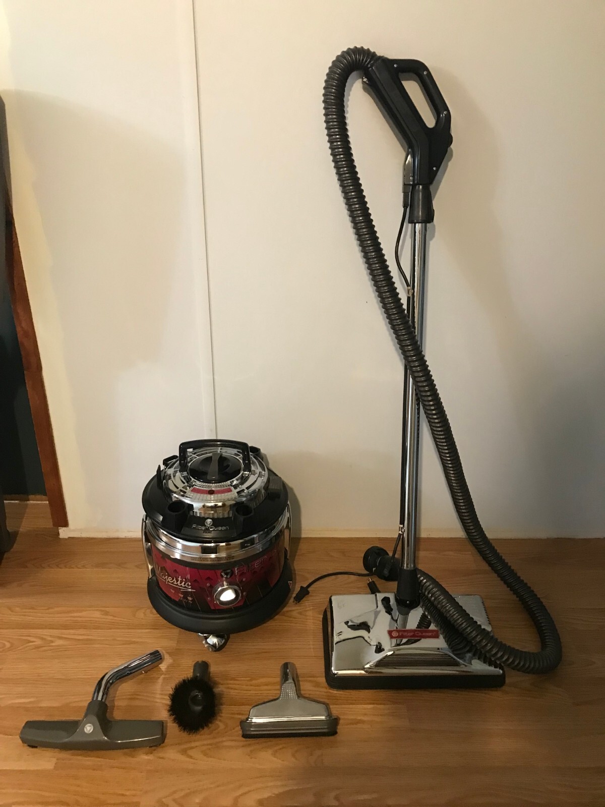 Filter Queen Majestic Triple Crown Canister Vacuum Cleaner & Power Head