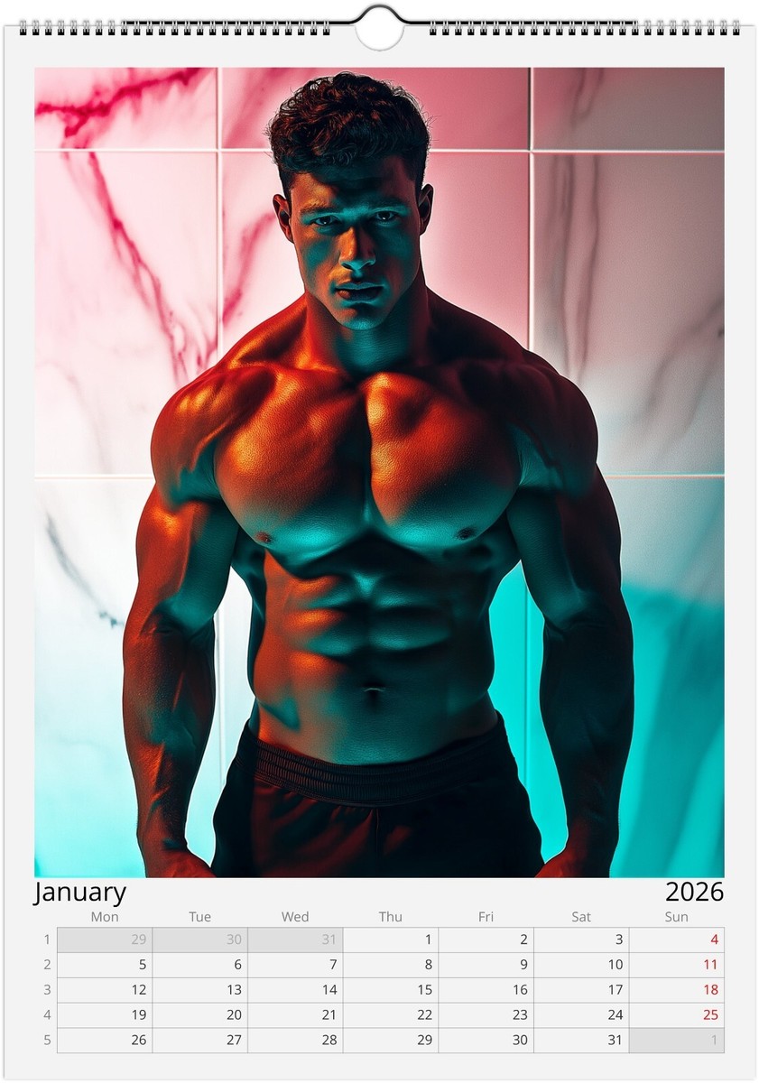 Dieux Du Stade Wall Calendar 2026 | Gift Idea | Rugby