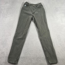 Vintage Wrangler For Women Jeans 10 27x33 Green High Rise Denim Straight