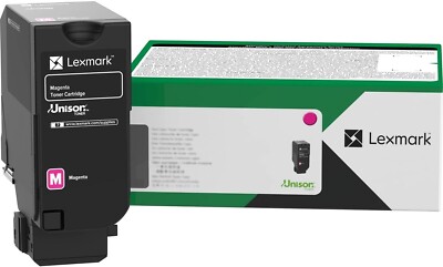 Lexmark 71C1XM0 Toner Cartridge Magenta High-Yield 12,500 Pages