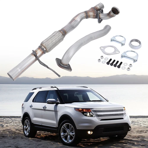 Front Flex Exhaust Pipe #55661 For Ford Explorer 3.5L 2011-2016 2017 2018 2019