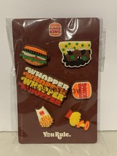 Burger King Merchandise Crocs Shoe Charms SEALED NEW