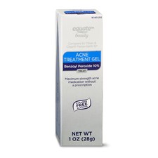 Equate Beauty 10 Benzoyl Peroxide Maximum Strength Acne Treatment Gel 1 Oz