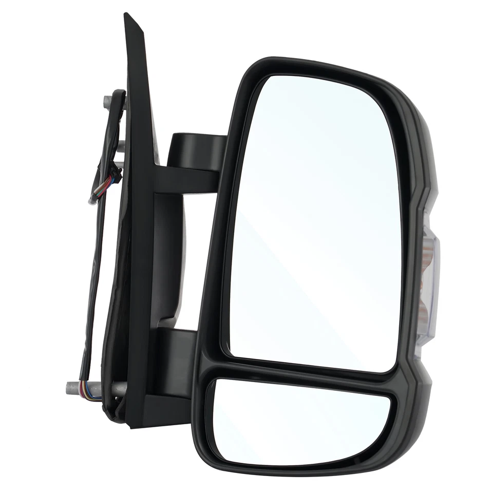 Right RH Mirror w/ Power Glass Heated For 2014-2021 Ram Promaster 1500 2500 3500 - Image 4 of 4