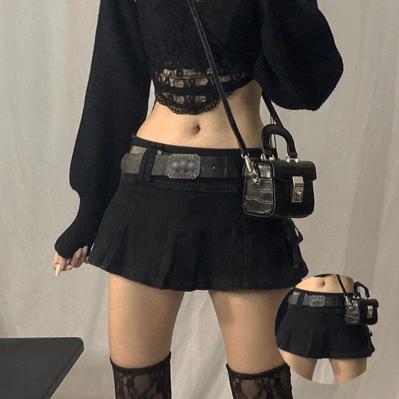 Corset Belt Black Goth Alt Girl Aesthetic Outfit Accessories Hot Topic –  Aesthetics Boutique