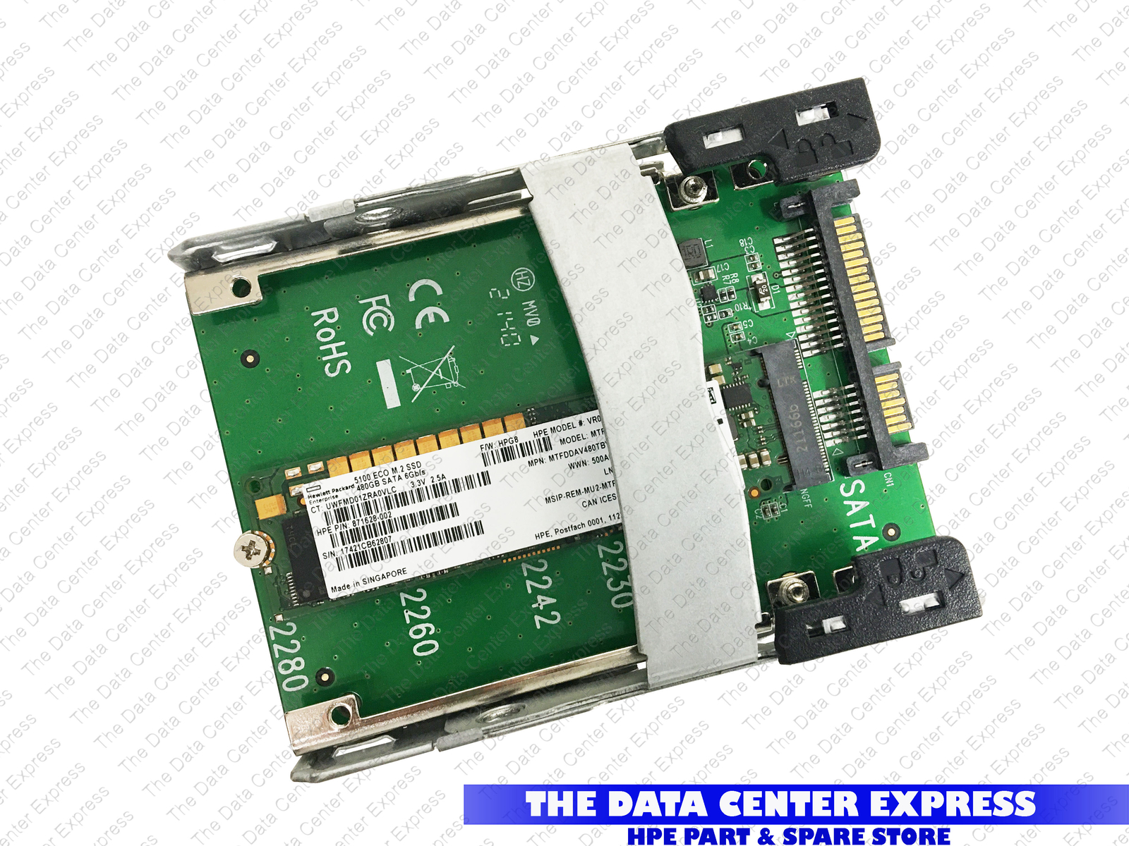 HPE 480GB SATA 6G SFF QR 2.5