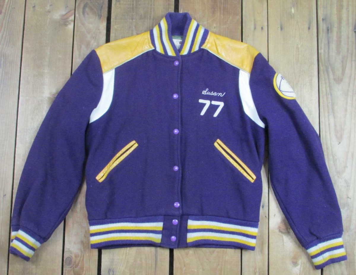 Vintage 1977 Terra Alta Wool Varsity Jacket Girls Basketball