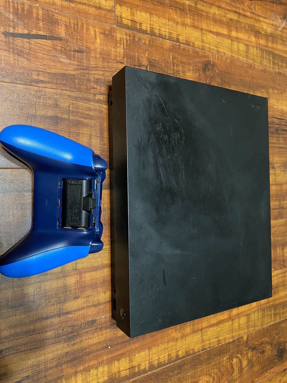 Microsoft Xbox One X 1TB Game Disc Console OEM Blue Controller 1787 eBay