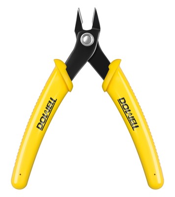 DOWELL Micro Cutter Flush Cutter Soft Wire Cutters Professional Cutting Coppe...