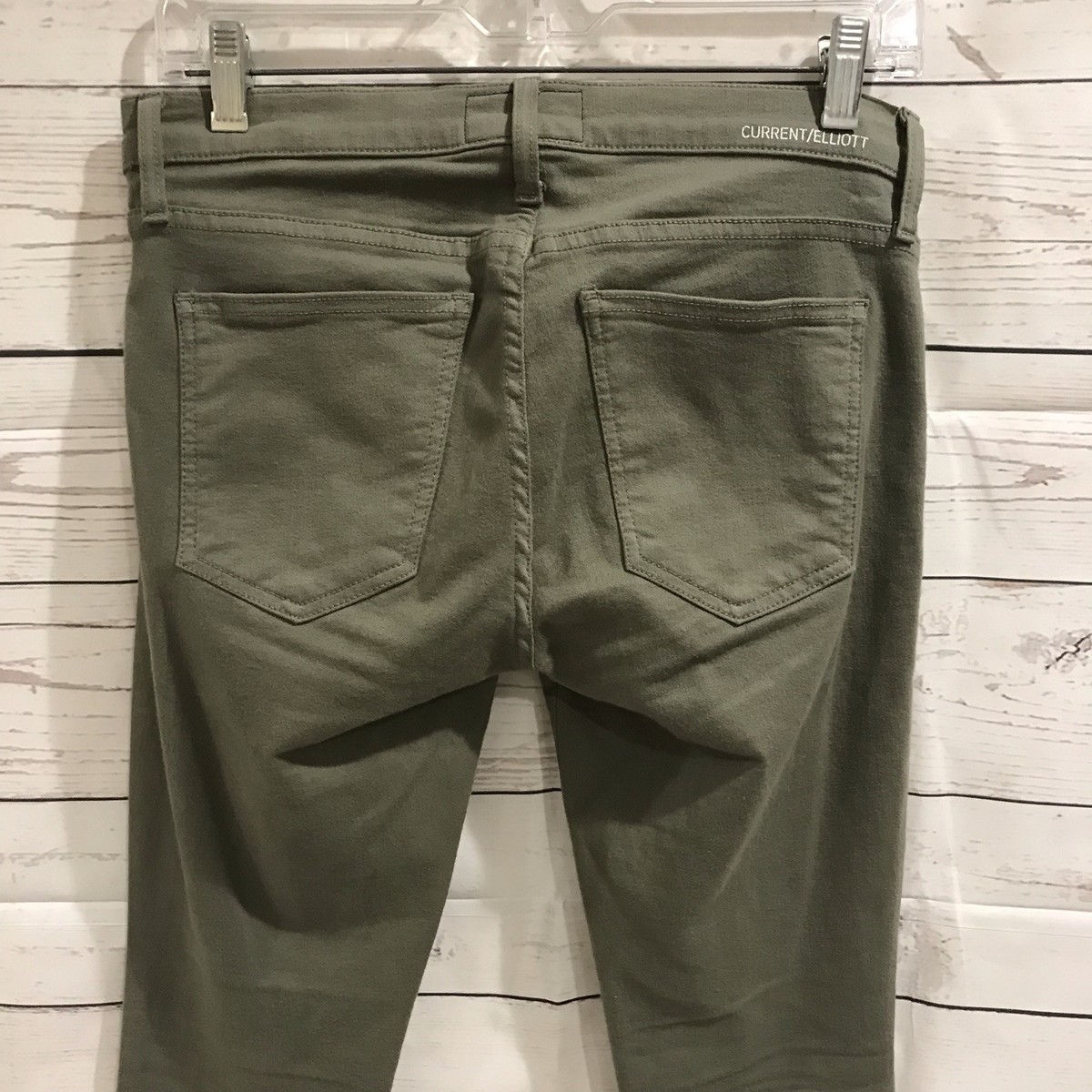 Current/Elliot Combat Skinny Tahoe Blue Denim Jeans A