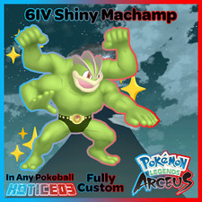 ✨Shiny Machamp / Alpha Max Stats✨ Pokemon Legends: Arceus 🚀Fast Pokémon Fast🚀