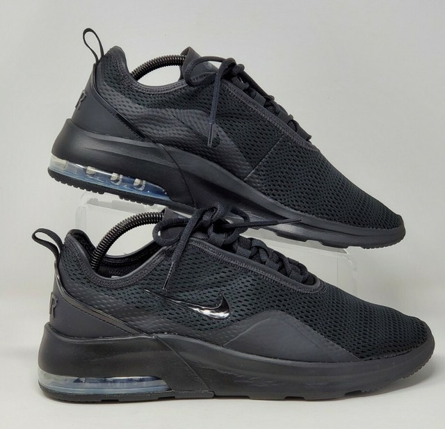 nike air max motion 2 all black