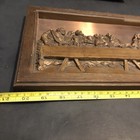 Coppercraft Guild Last Supper 3D Copper Vintage Wall Hanging Plaque Jesus USA — photo 2