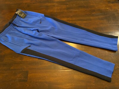 nike dri fit joggers blue