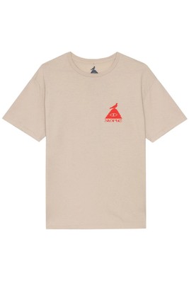 Herren Poler X Staple Outdoor Stuff Baumwoll-T-Shirt beige M