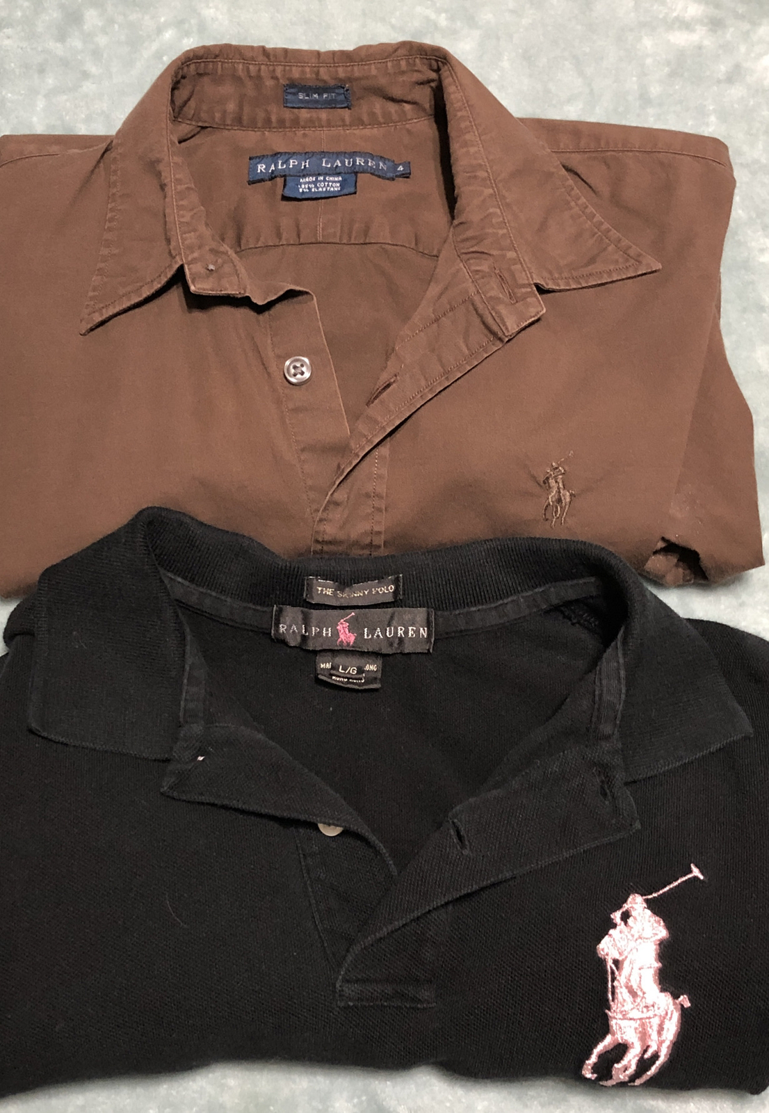 Lot Of 4 Ralph Lauren Sport Shirts Women’s Or Teen SZ S&M 1 Long/3