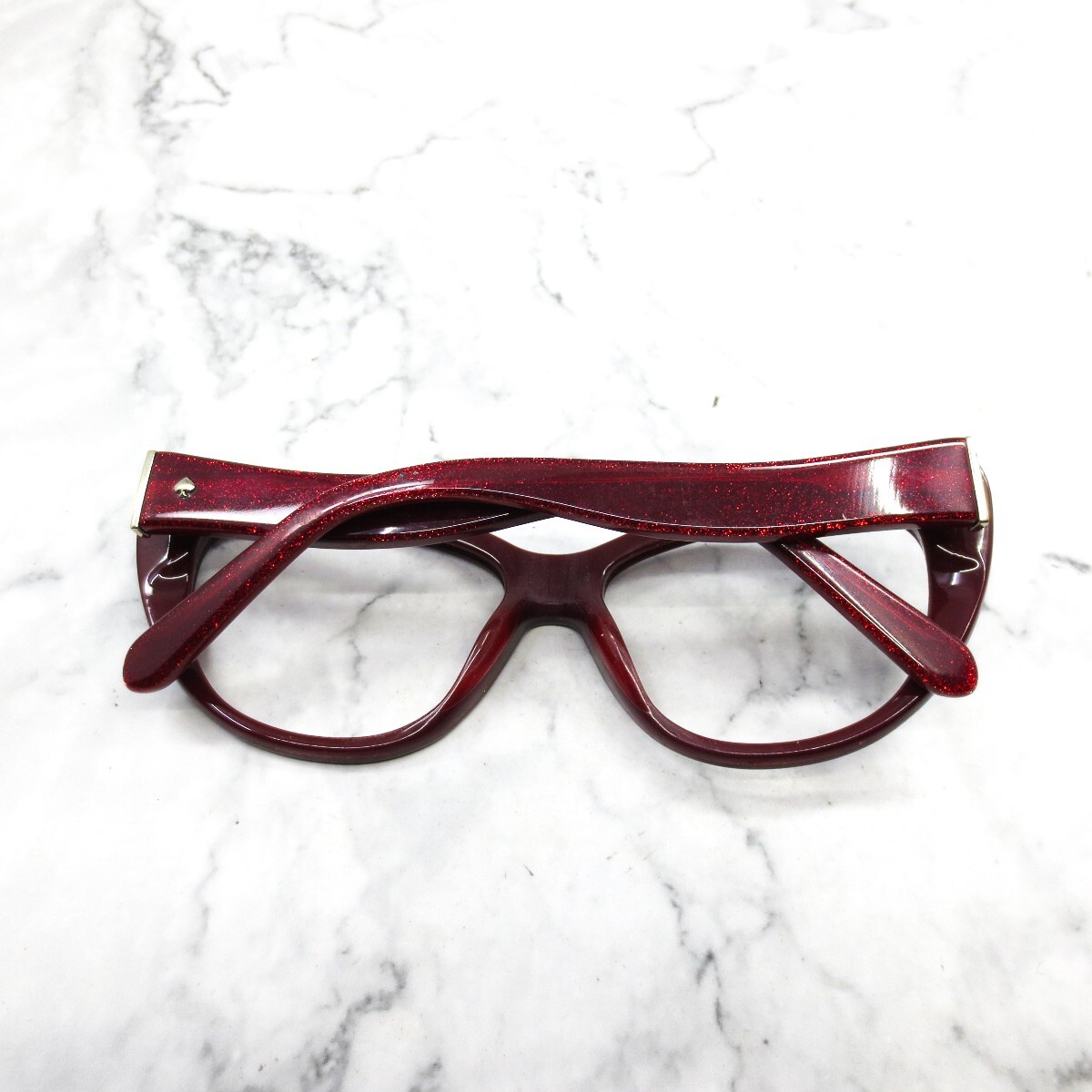 Kate Spade Emalee/S 0W88 B1 Sunglasses Red Cat Eye Full Rim  display picture 1