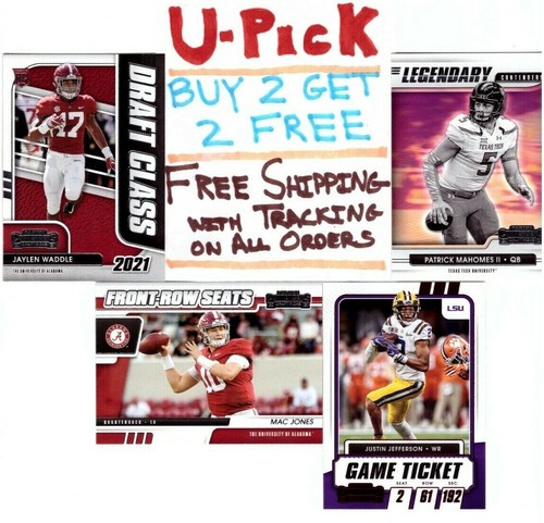 2021 Panini Contenders Draft Picks RC Inserts Base, Buy 2 Get 2 FREE Ships FREE - Picture 1 of 114
