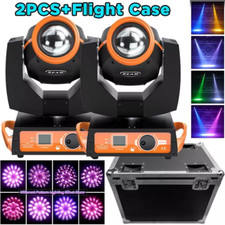 2X230W 7R Moving Head Beam Stage Lighting 24Prism DMX Party DJ Light Flight Case