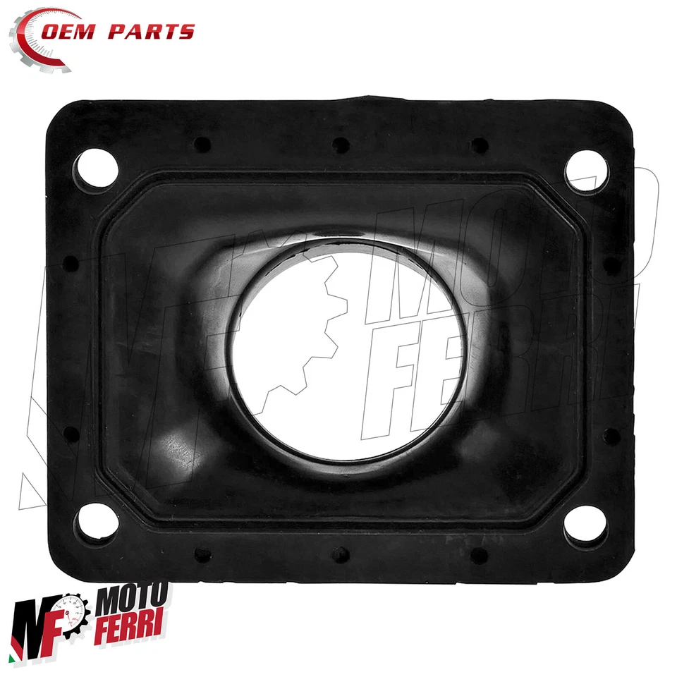 MF8273 Collettore Aspirazione 28 mm Cagiva Mito 125 Carburatore Dellorto PHBH 28 - Immagine 3 di 4