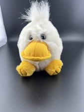 Vintage 4" Swibco Puffkins QUACKSTER Plush White DUCK 1994 with Tags 2nd Gen