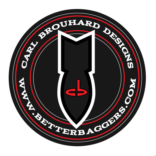 Carl Brouhard Designs FSC001R Elite Series Fork Slider Cover Black 