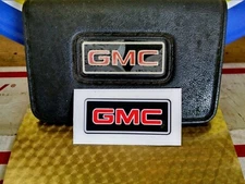 1973-87 GMC TRUCK STEERING WHEEL HORN BUTTON REPLACEMENT VINYL DECAL FREE SHIP