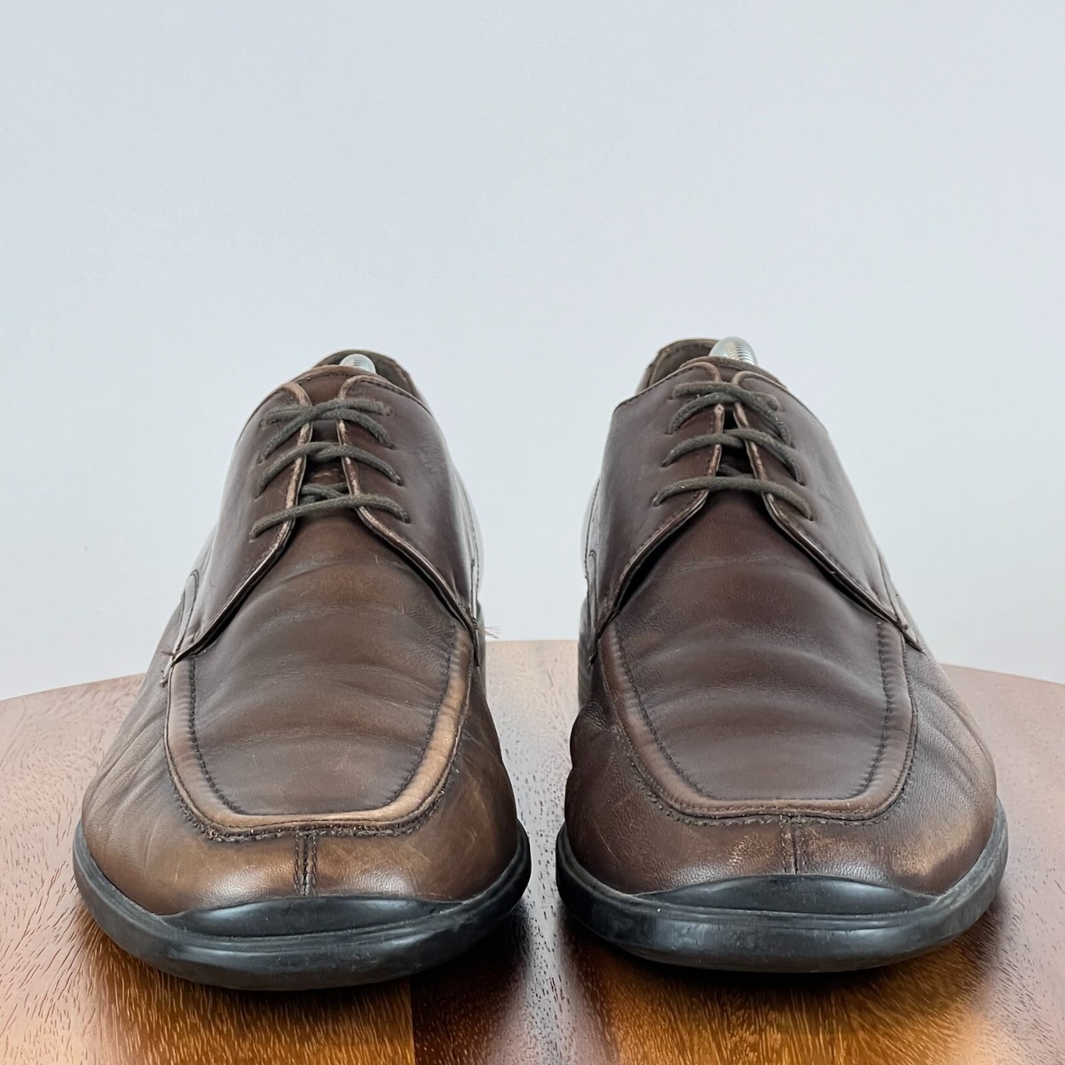 Mens Cole Haan NikeAir Styler Brown Leather Split Toe Derby  display picture 3