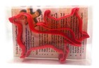 Dachshund Dog Cookie Cutter set of 2, Biscuit, Pastry, Fondant Cutter