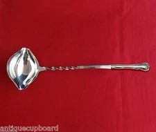 FRENCH PROVINCIAL BY TOWLE STERLING SILVER PUNCH LADLE 13 3/4" TWIST HHWS CUSTOM