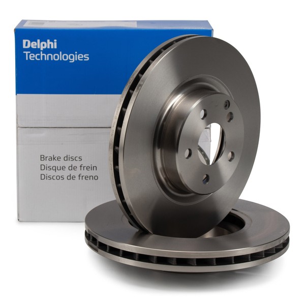 Delphi Bremsscheiben Ø 330Mm FüR Mercedes E-KLASSE W211 CLS C219 GLK X204 Vorne-image