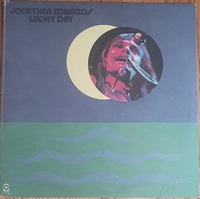 JONATHAN EDWARDS - LUCKY DAY - 1974 ATCO RECORDS VINYL ALBUM - (VG/VG)