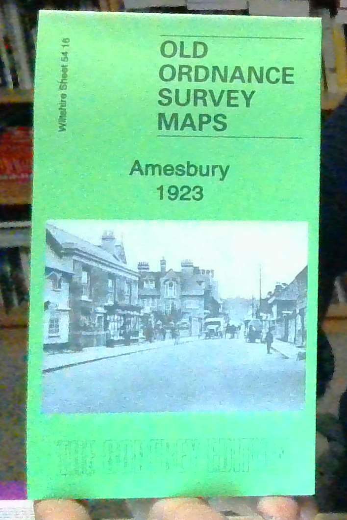 MAP OF Amesbury 1923  Wiltshire Sheet 54.16 by Tony Painter NEW 9781787214927