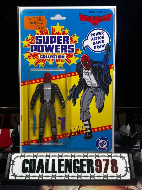 BATMAN #635 Facsimile Doug Mahnke SIGNED Trade-Dress w/ COA - RED HOOD