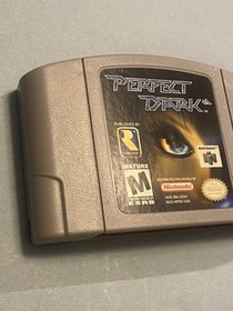 Perfect Dark Nintendo 64 N64 Authentic OEM Tested Clean Label Near Mint