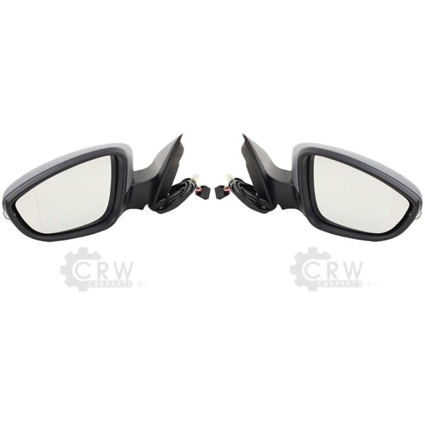 AußEnspiegel Set FüR VW Golf VII 5G1/BA5 Bj 04.10-> AsphäRisch Beheizbar 6-Polig-image