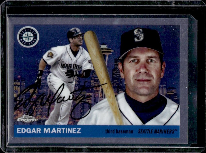 2025 Topps Chrome Platinum Edgar Martinez 1955 City Variations #55CV-68 Mariners