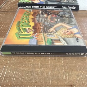 It Came From The Desert TurboGrafx-CD CIB Complete In Box Game TG16 Very Good