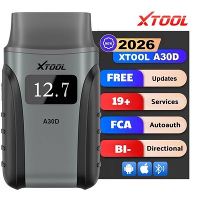 2026 XTOOL Anyscan A30D Kabelloser BT OBD2-Scanner bidirektionales Diagnosegerät