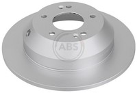 2X A.B.S. Bremsscheibe Beschichtet 18126 FüR DM Hyundai KIA Santa FÉ Sorento 3 2